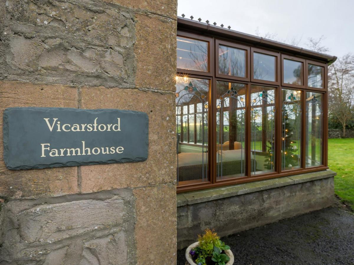 Vicarsford Farmhouse With Hot Tub Near St Andrews Zewnętrze zdjęcie